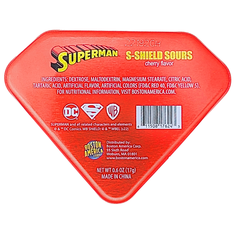 Superman S-Shield Sours - 17g