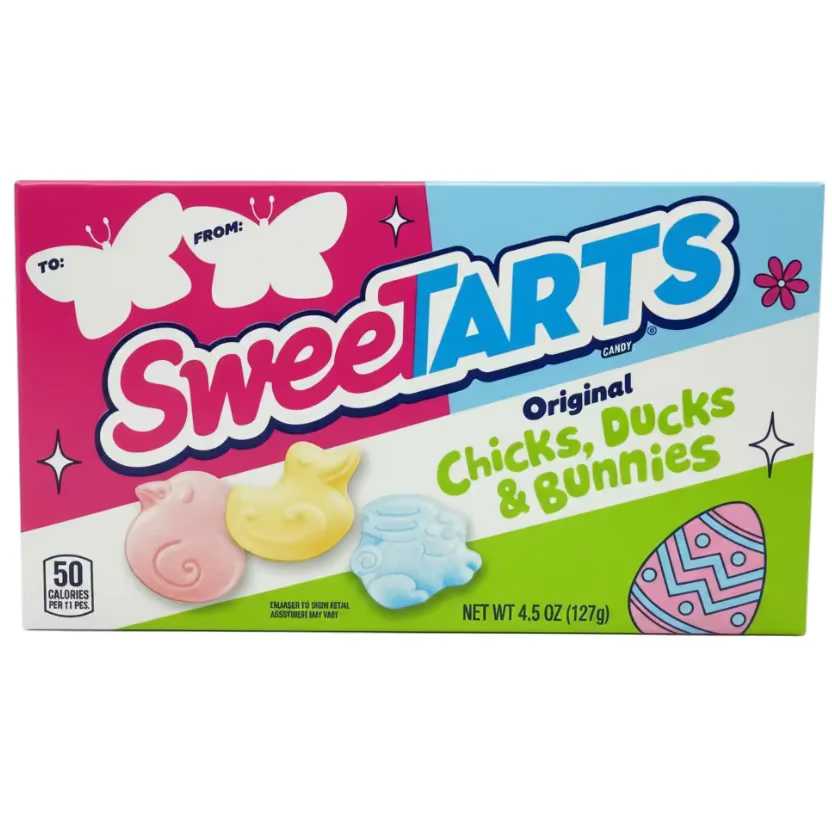 Sweetarts Chicks, Ducks & Bunnies Theatre Pack - 4.5oz