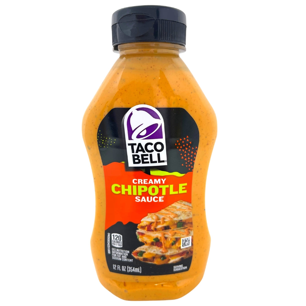 Taco Bell Creamy Chipotle Sauce - 12oz-Chipotle Sauce-Taco bell menu-taco bell chipotle sauce