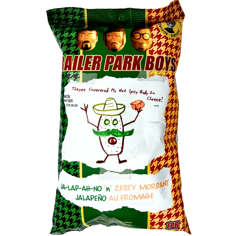 Trailer Park Boys Potato Chips Jalapeno N Zesy Mordant - 3oz