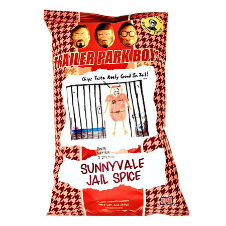 Trailer Park Boys Potato Chips Sunnyvale Jail Spice - 3oz