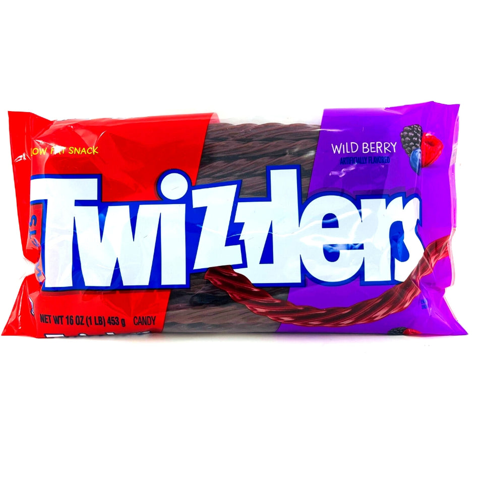 Twizzlers Wild Berry, Twizzlers Wild Berry, Burst of berrylicious fun, Joyful romp through a berry patch, Symphony of flavors, Tangy allure of blueberries, Sweet embrace of raspberries, Vibrant burst of wild berry goodness, Juicy satisfaction, Chewy texture, Twist of wild berry fun, twizzlers, twizzlers candy, twizzlers licorice, twizzlers wild berry, wild berry candy, licorice candy