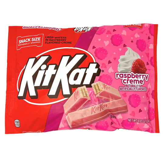 Valentine's Edition Kit Kat Raspberry and Cream Miniatures - 8.4oz ...