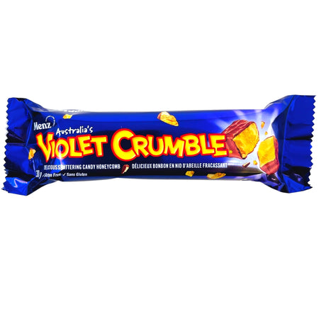 Violet Crumble Candy Bars - 30g (Aus)-Australian Candy-Chocolate Bar-Violet Crumble-Toffee Candy