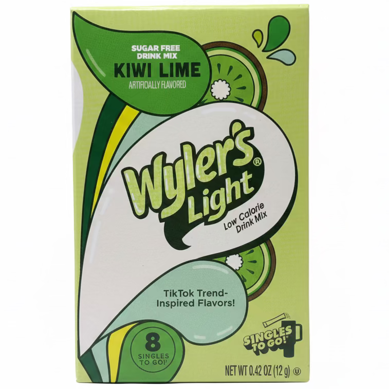 Wyler's Light Singles To Go Drink Mix Kiwi Lime