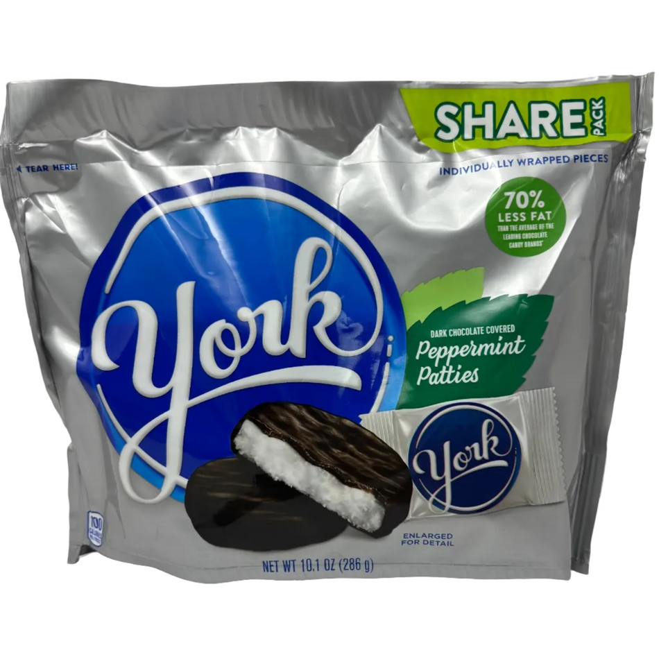 York Peppermint Patties Share Size - 10.1oz