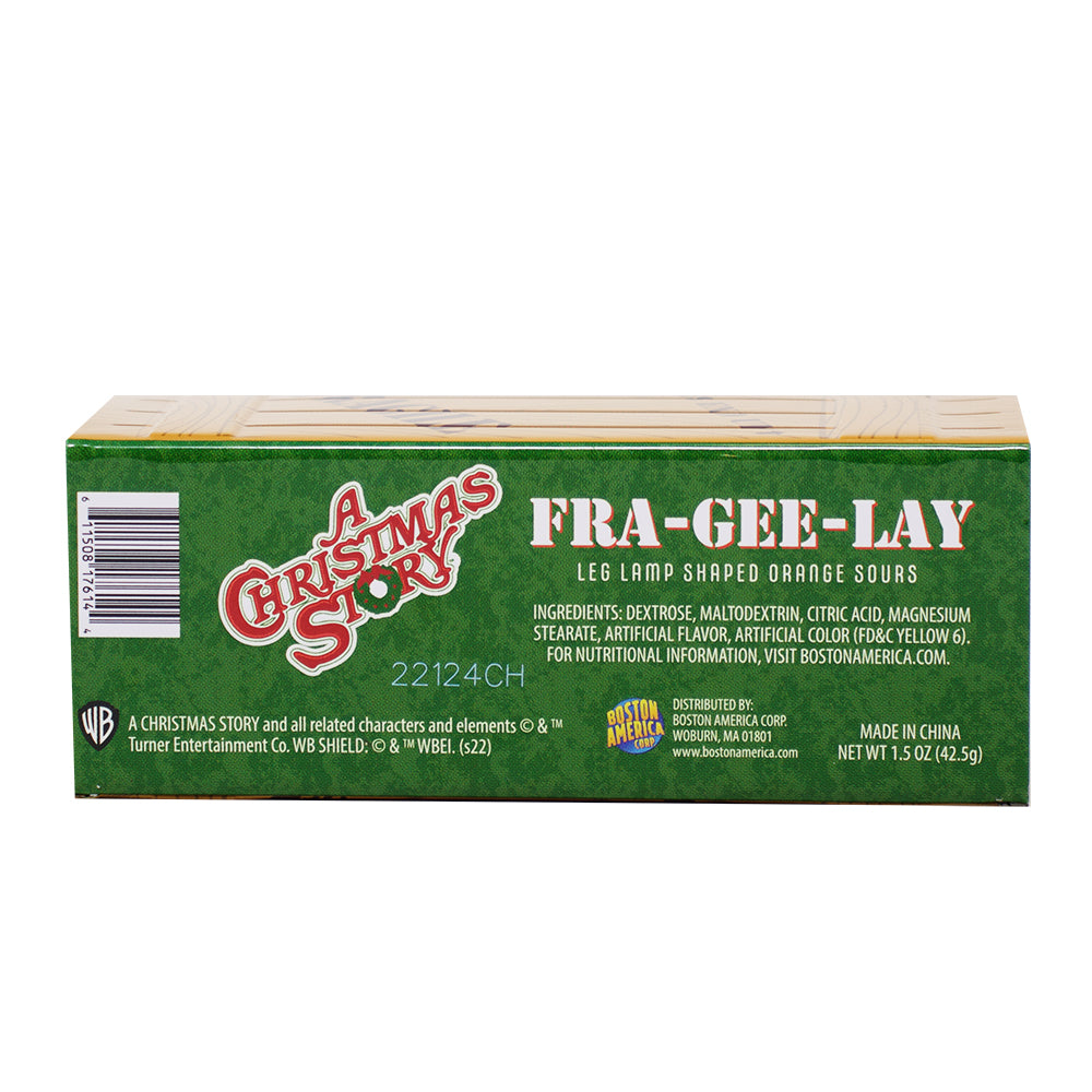 A Christmas Story Fra-Gee-Lay Crate - 1.5oz Nutrition Facts Ingredients - Christmas Candy Crate - Holiday Sweet Treats - Festive Candy Collection - Christmas Delights - Unique Candy Gifts -  - Christmas Candy Fun - christmas candy - christmas treats