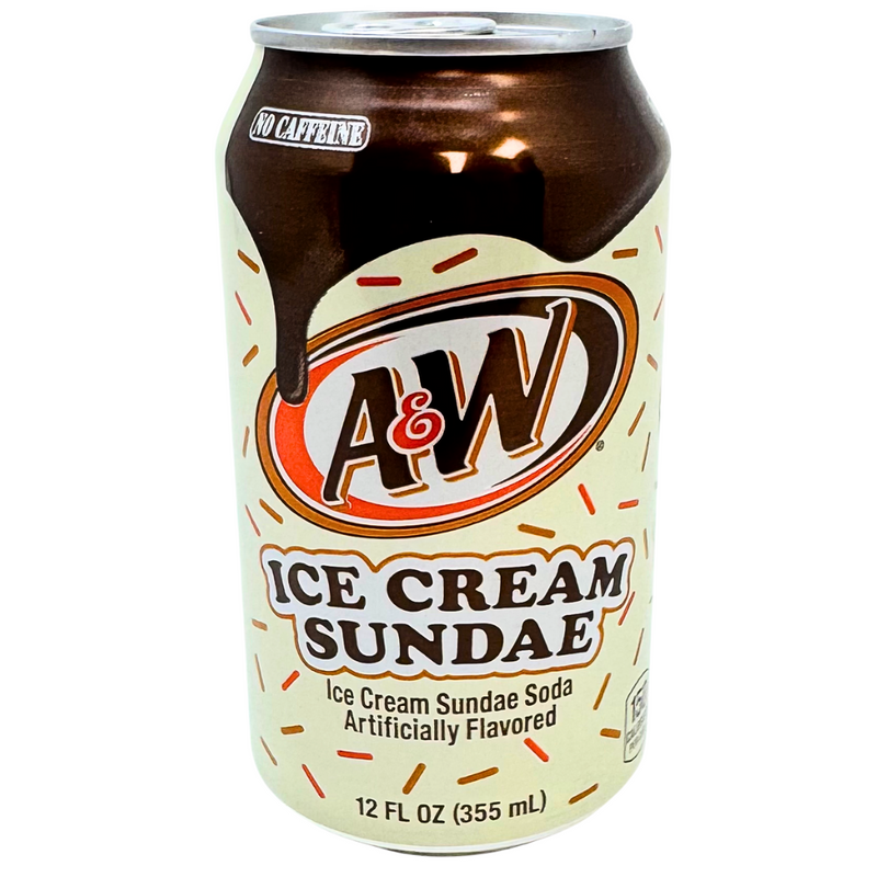A&W Ice Cream Sundae Soda - 355mL