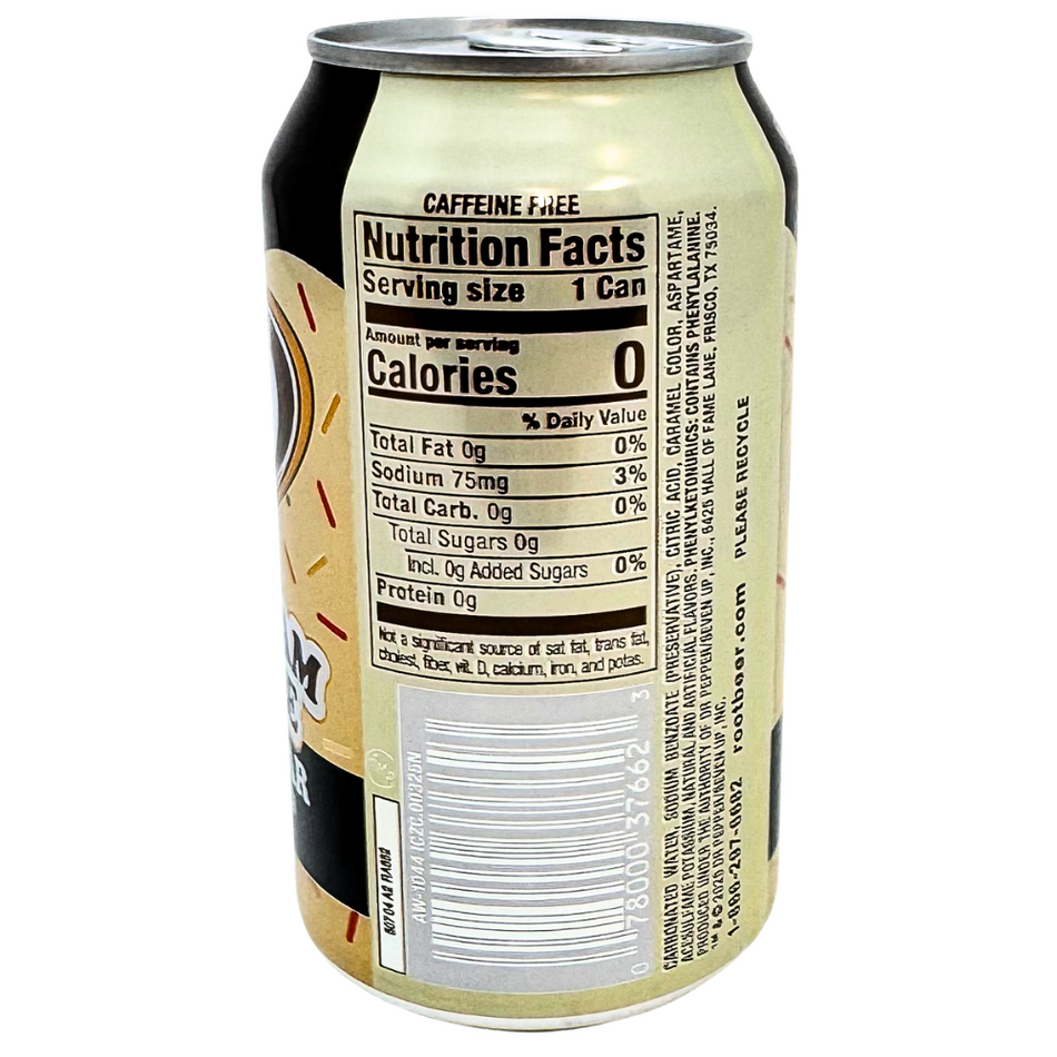 A&W Ice Cream Sundae Soda Zero Sugar - 355mL