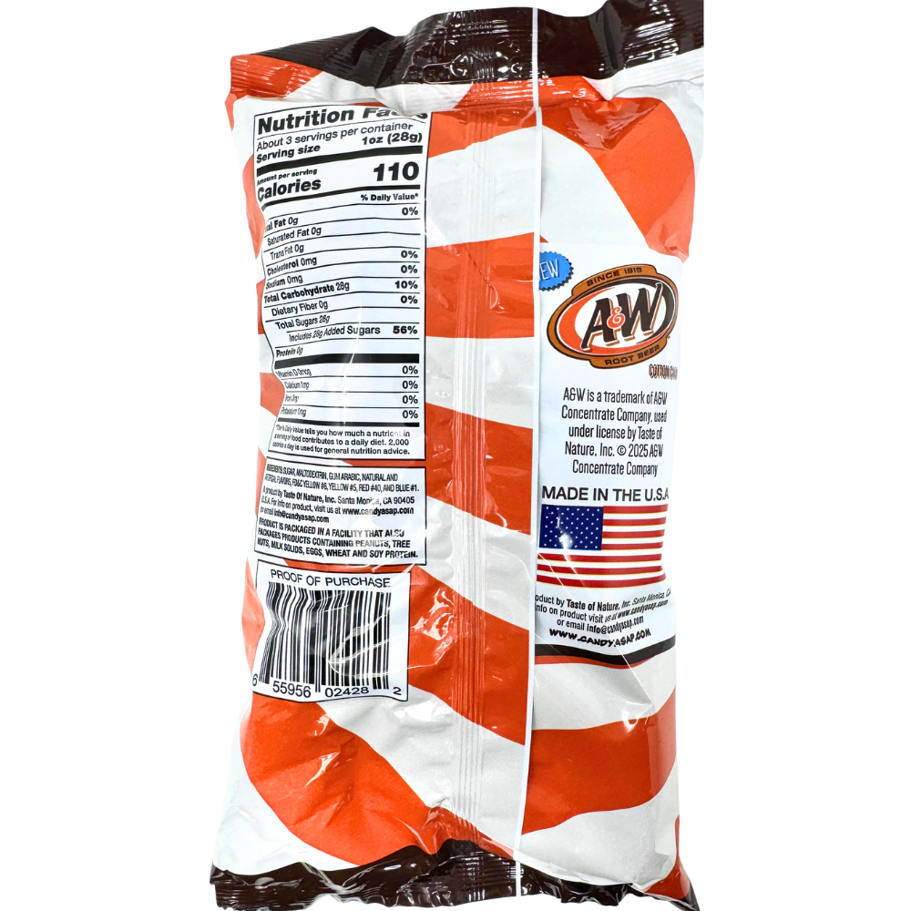 A&W Root Beer Cotton Candy - 3.1oz
