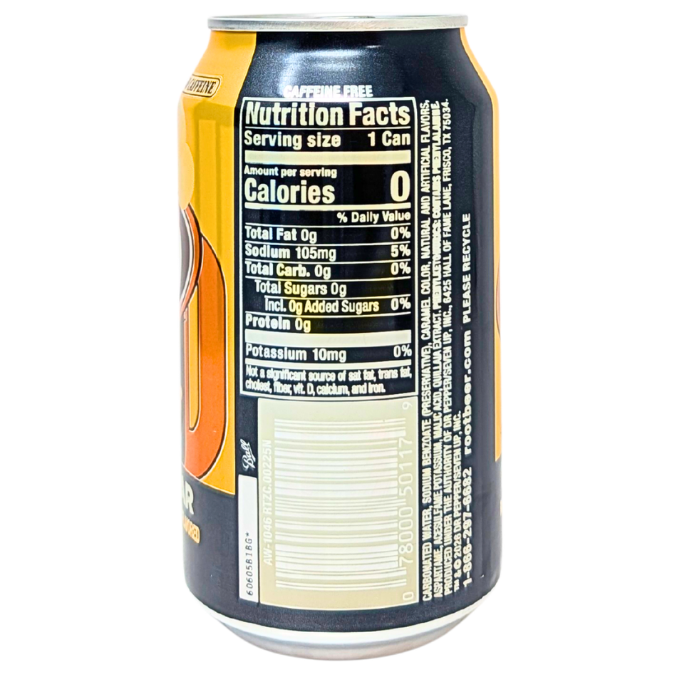 A&W Root Beer Float Zero Sugar - 355mL