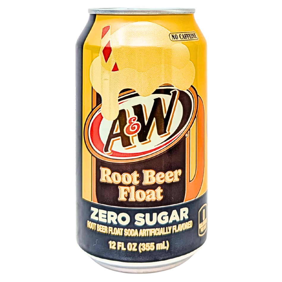 A&W Root Beer Float Zero Sugar - 355mL