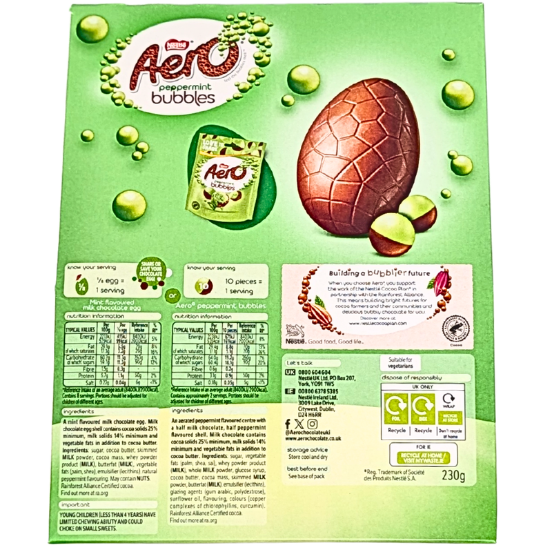Easter Aero Peppermint Giant Egg - 230g