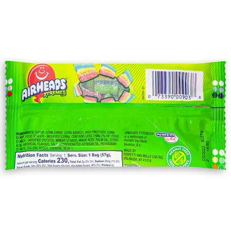 AirHeads Xtremes Bites Rainbow Berry - 2oz