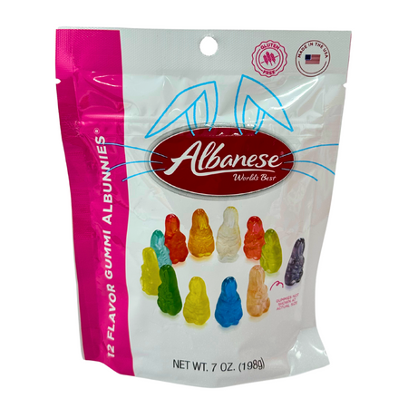 Albanese Albunnies 12 Flavour Gummies - 7oz