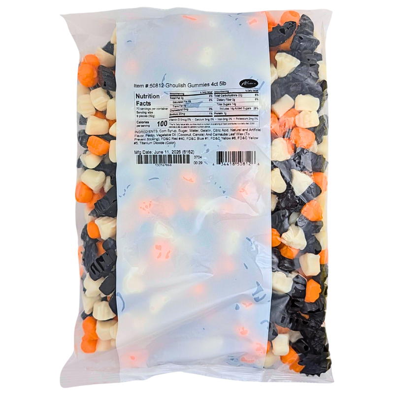 Albanese Halloween Ghoulish Gummies - 5lbs