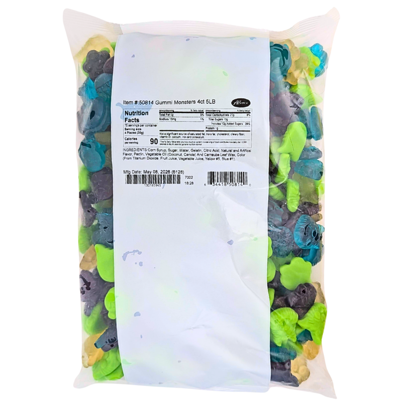 Albanese Halloween Gummi Monsters - 5lbs