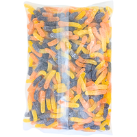 Albanese Sour Fall Mini Gummi Worms - 5lbs