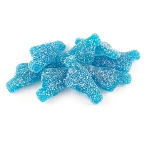 Allan Big Foot Sour Blue Raspberry Bulk Candy - 2.5 kg 