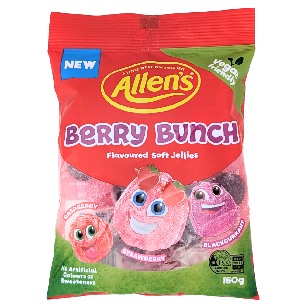Allen's Berry Bunch (Australia) - 160g