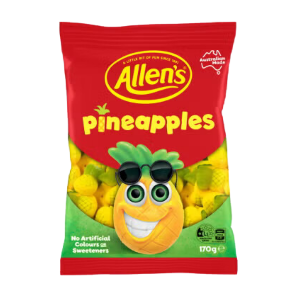 Allen's Pineapple (Aus) - 170g