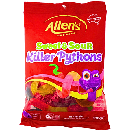 Allen's Sweet & Sour Killer Pythons (Aus) - 192g