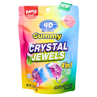 Amos 4D Gummy Crystal Jewels - 100g