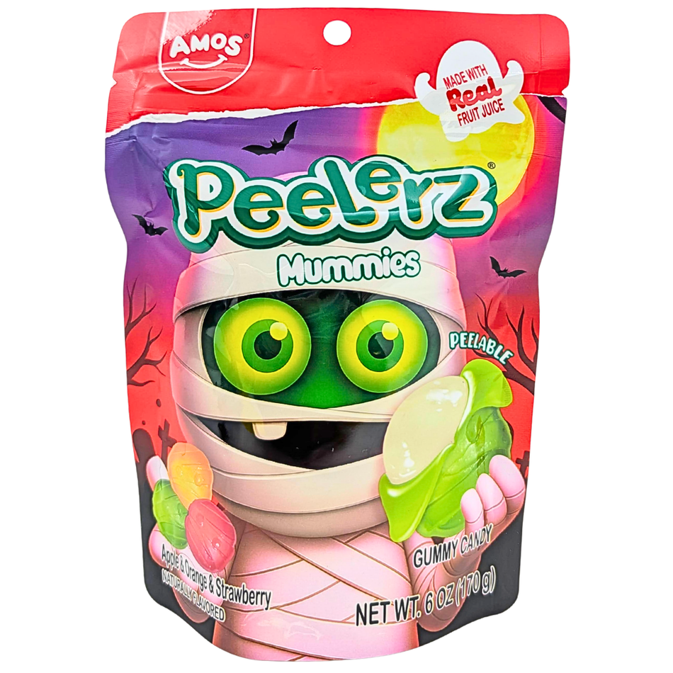 Amos Halloween Peelerz Mummies - 6oz