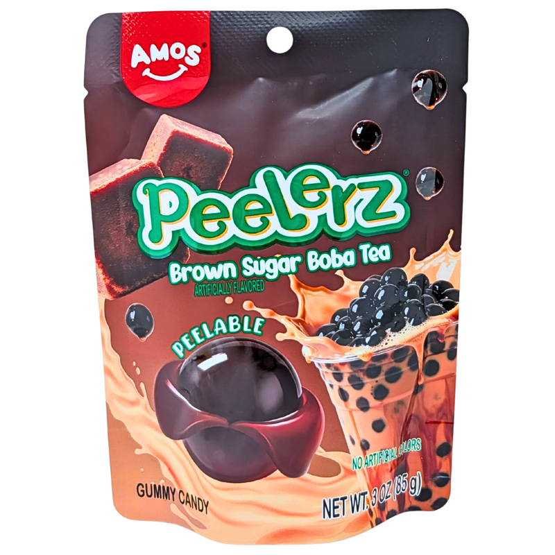 Amos Peelerz Brown Sugar Bubble Tea - 3oz
