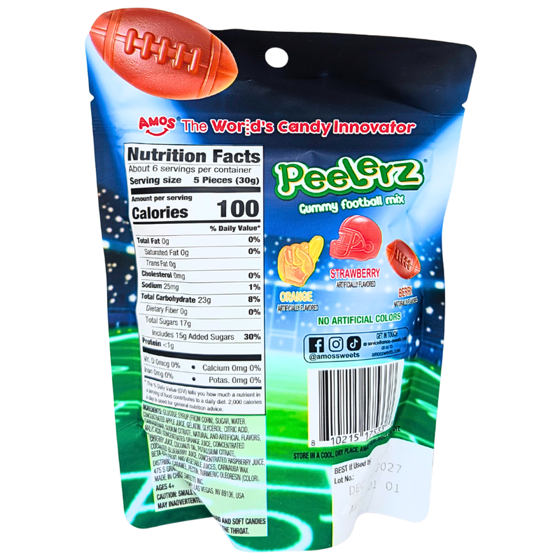 Amos Peelerz Football Mix - 6oz