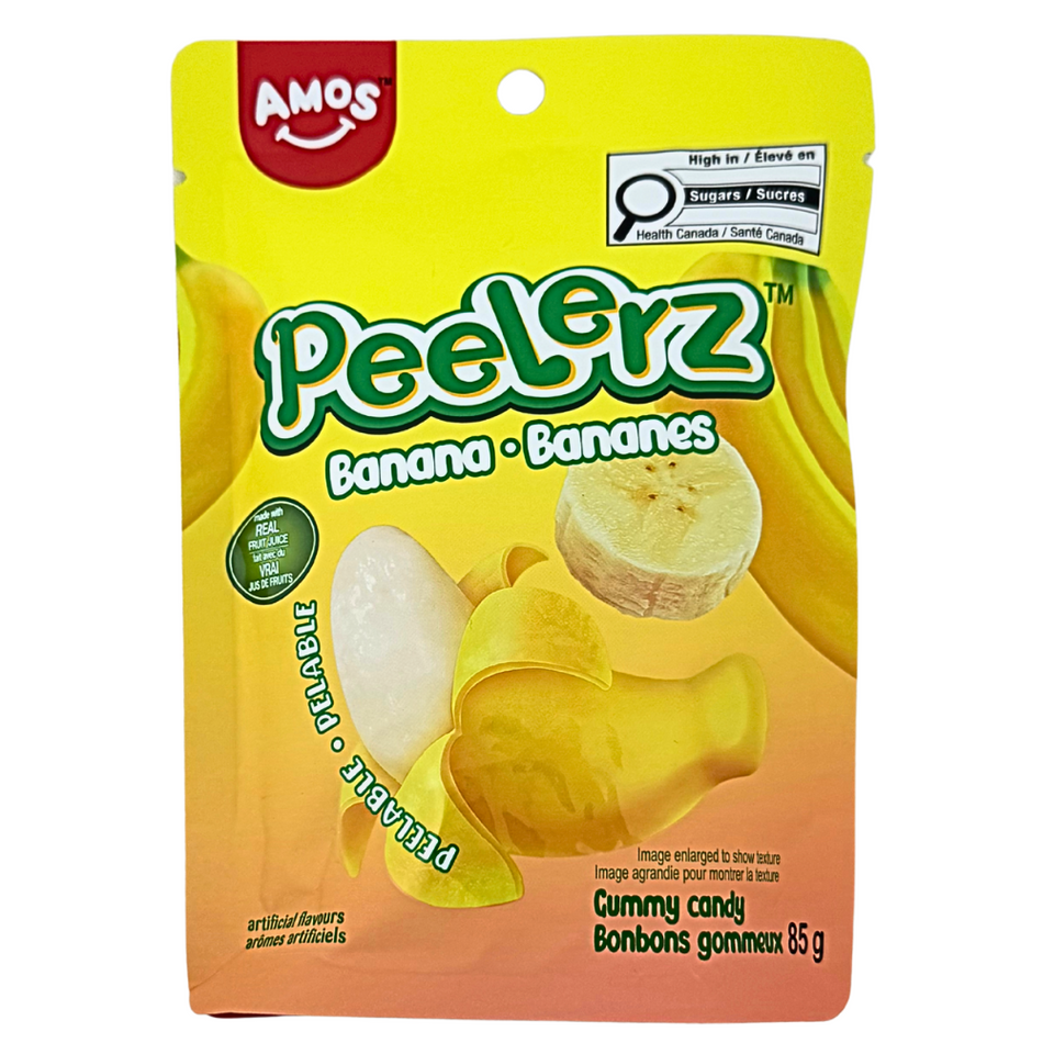 Amos Peelerz Gummy Banana - 3oz