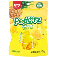 Amos Peelerz Gummy Pineapple - 6oz