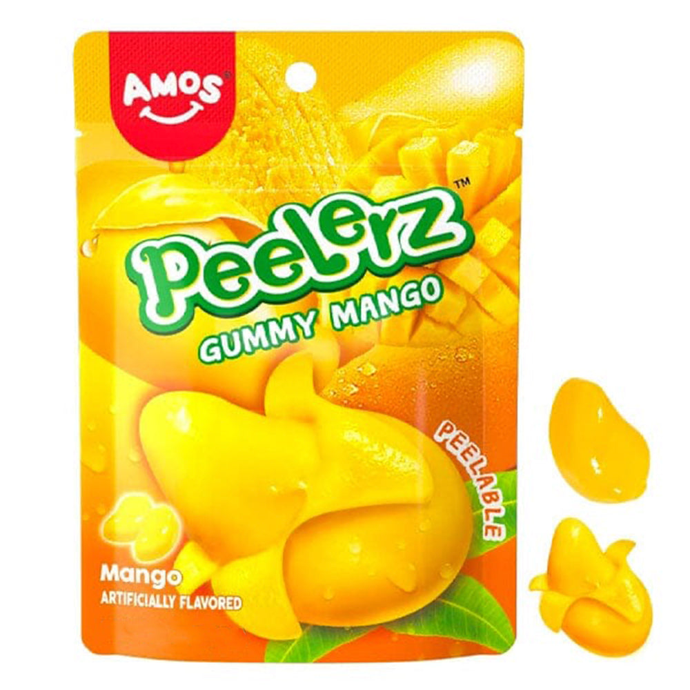 Amos Peelerz Gummy Mango - 6oz