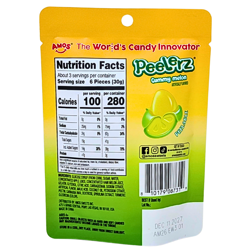 Amos Peelerz Melon - 3oz