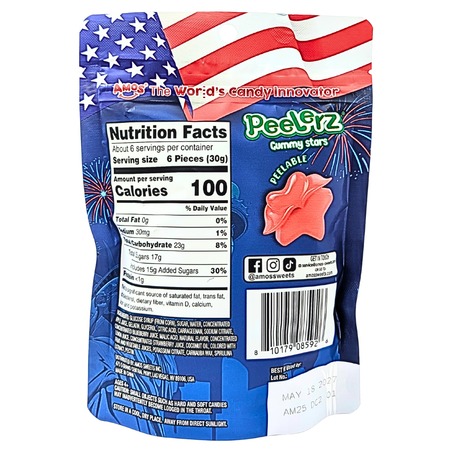 Amos Peelerz Stars and Stripes - 6oz
