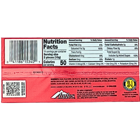 Andes Cherry Jubilee Thins - 4.67oz