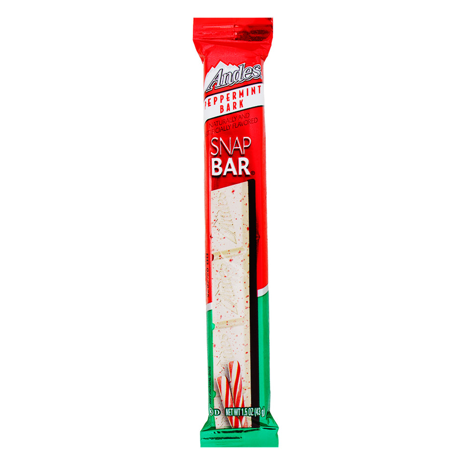 Andes Peppermint Bark Snap Bar - 1.5oz