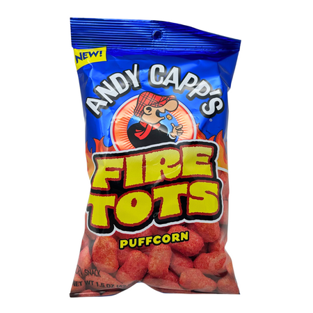 Andy Capps Fire Tots Puffcorn - 1.5oz