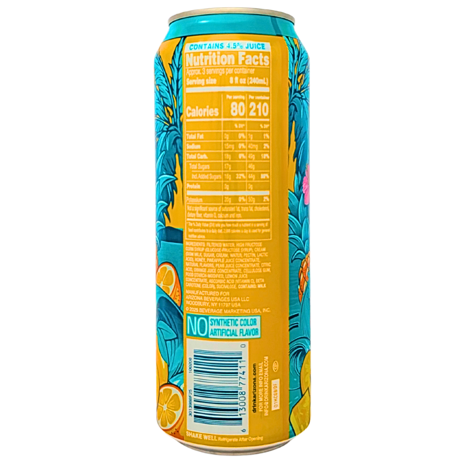 Arizona Whipped Pineapple Orange - 22oz