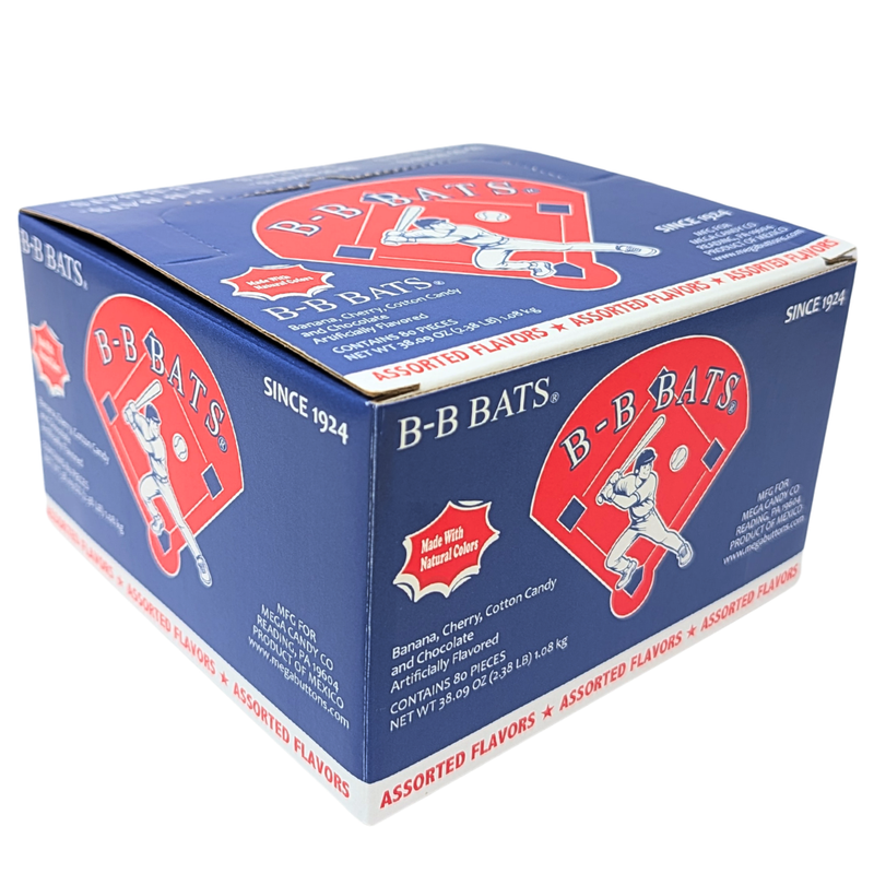 B B Bats Taffy Lollipops - 80ct