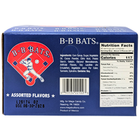 B B Bats Taffy Lollipops - 80ct