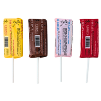 B B Bats Taffy Lollipops - 80ct