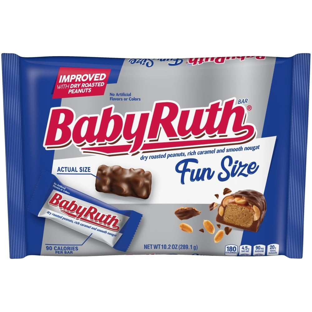 Baby Ruth Bar Fun Size - 10.2oz