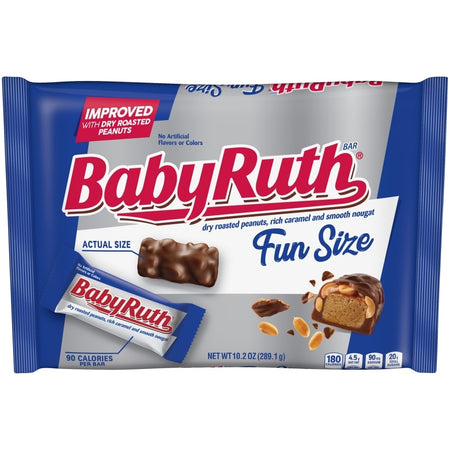 Baby Ruth Bar Fun Size - 10.2oz