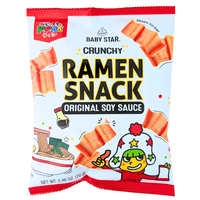 Baby Star Crunchy Ramen Snack Original Soy Sauce - 70g