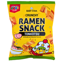 Baby Star Crunchy Ramen Snack Tonkotsu - 70g