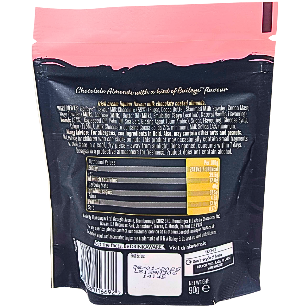 Baileys Chocolate Almonds (UK) - 90g