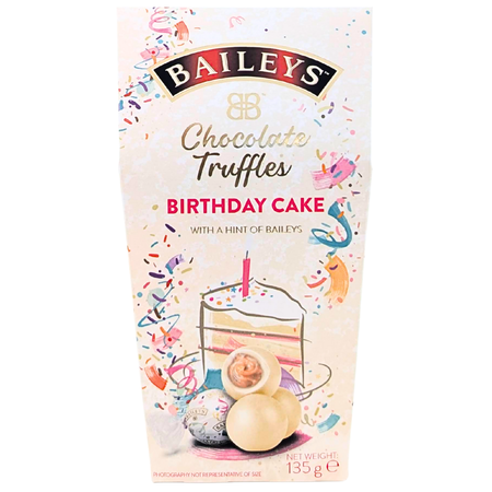 Baileys Chocolate Truffles Birthday Cake - 135g