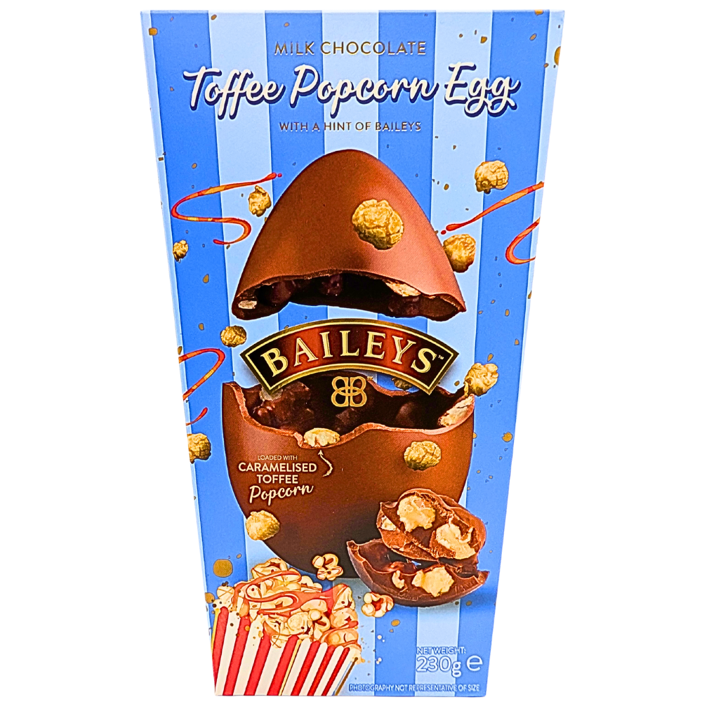 Baileys Popcorn Easter Egg (UK) - 230g