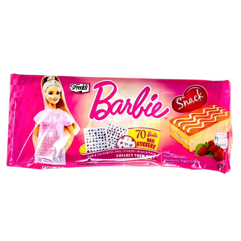 Barbie Strawberry & Yogurt Mini Cakes - 250g